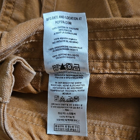 Patagonia Stand Up 5" Tan Overalls Size Large - Picture 11 of 11